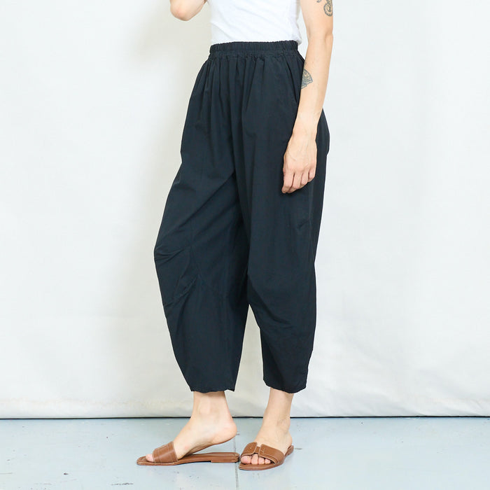Draped balloon leg trousers wholesale