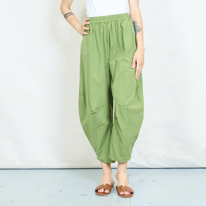 Draped balloon leg trousers wholesale