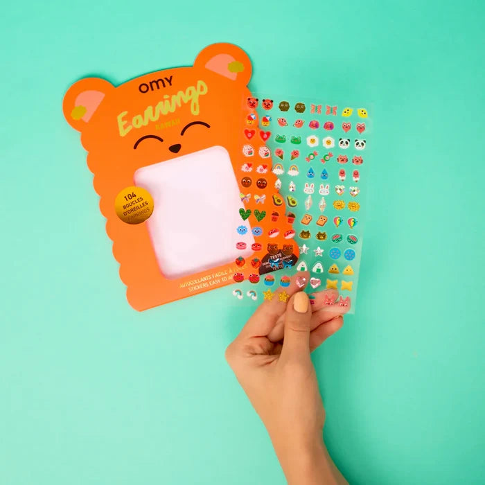OMY - Earring Stickers - Kawaii - 104 Stickers