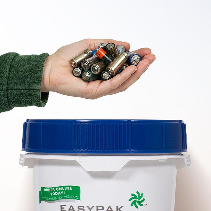 TerraCycle 3.5 Gallons Easypak™ Battery Recycling Bucket