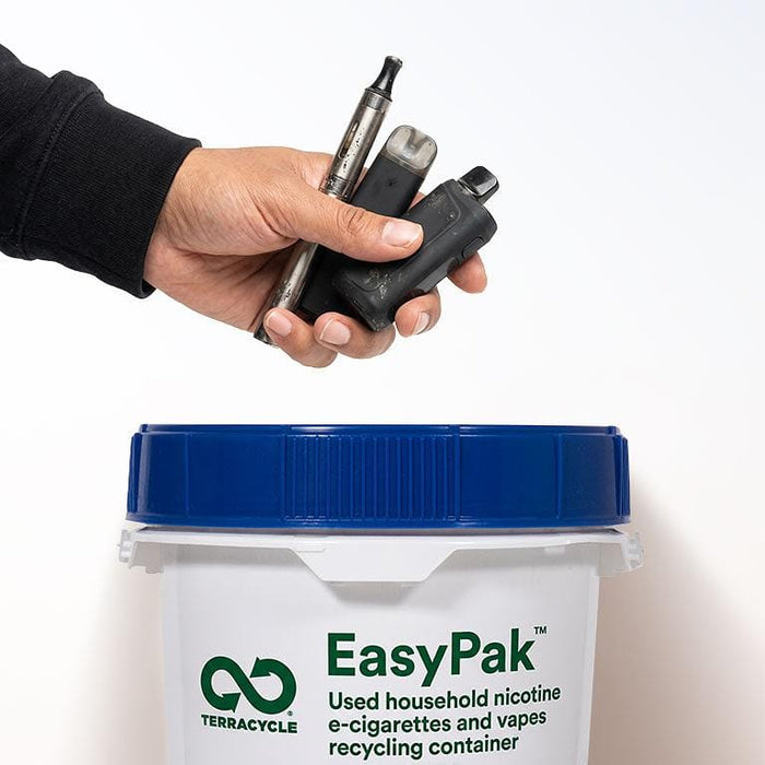 TerraCycle 1.25 Gallon Bucket Easypak™ Nicotine Vape Collection Bucket - 1.25 Gallon