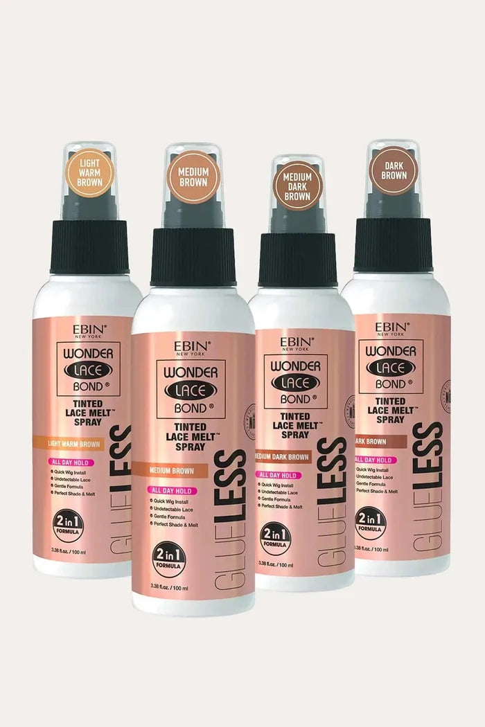 EBIN NEW YORK WONDER LACE BOND GLUELESS TINTED LACE MELT SPRAY EBIN NEW YORK