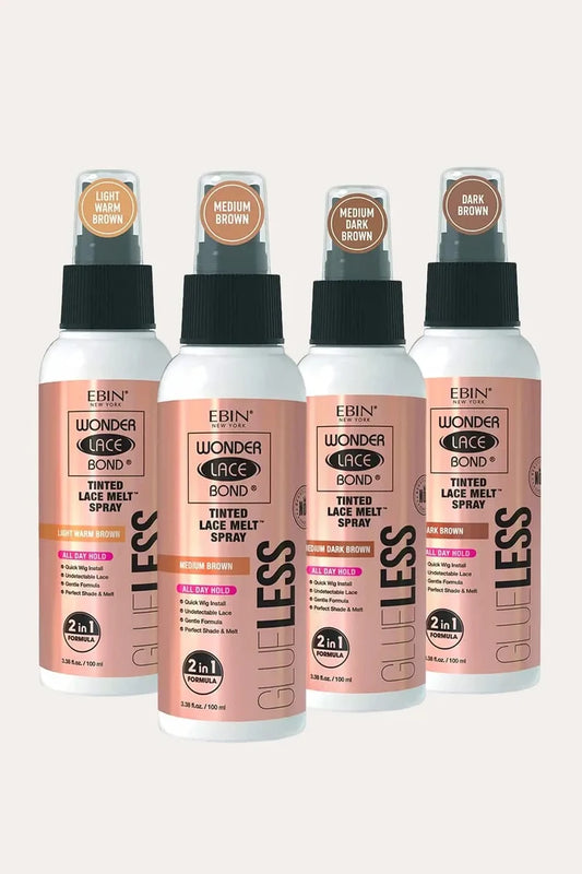 EBIN NEW YORK WONDER LACE BOND GLUELESS TINTED LACE MELT SPRAY EBIN NEW YORK