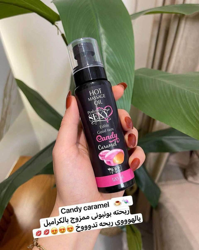 Edible Hot Massage Oil – 120ml - - Pinky Cosmetics -- United Arab Emirates -- Pinky Cosmetics
