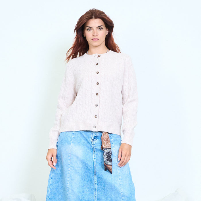 Essential pure wool cardigan wholesale