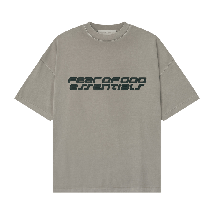 ESSENTIALS FEAR OF GOD 26 LOGO GREY TEE (BRAND NEW)