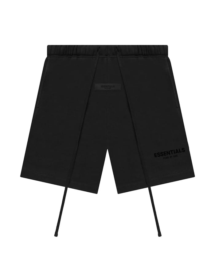ESSENTIALS BLACK SWEAT SHORTS (BRAND NEW)