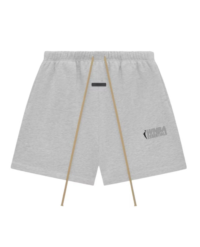 ESSENTIALS FEAR OF GOD LIGHT HEATHER GREY WNBA SWEATSHORTS (BRAND NEW)