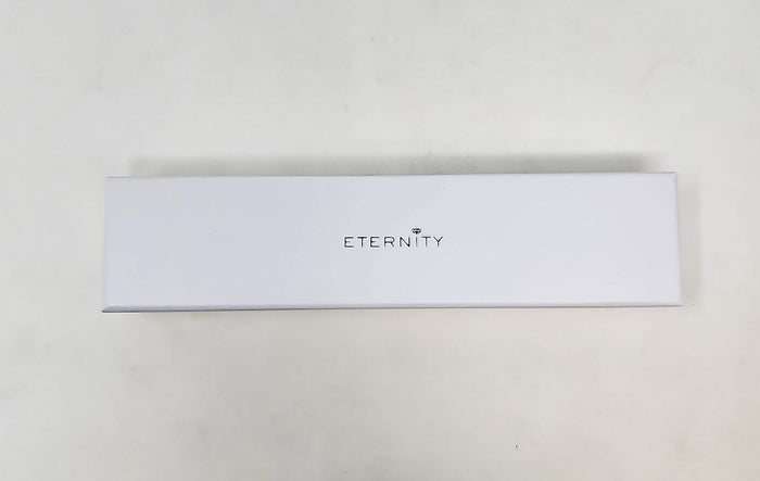 Eternity Cubic Zirconia Rose Gold Heart Bracelet