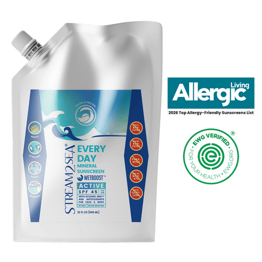 Stream2Sea Every Day Active Mineral Sunscreen Refill