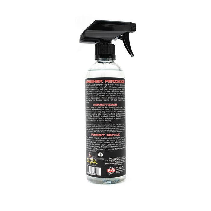 P&S Finisher Peroxide Treatment 16oz Label