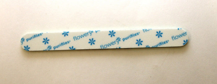Flowery Purifiles Disinfect Nail Files (80/100 grit) - 20/pack