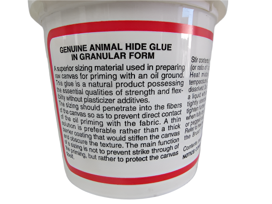 Fredrix Canvas Glue Sizing #4403 net wt.1lb