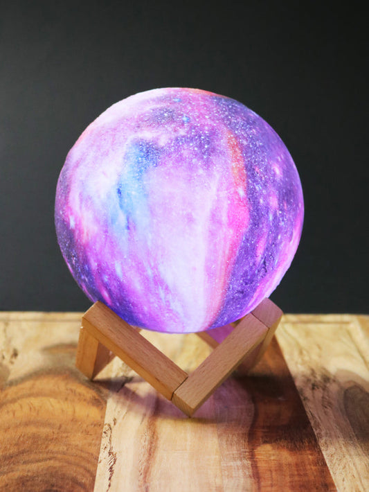 Galaxy Lamp 15cm with Remote | One Colour-Image 1