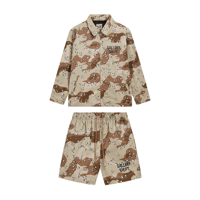 "Gallery Dpt." Short Set Camo