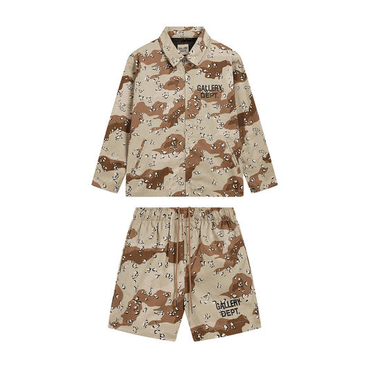 "Gallery Dpt." Short Set Camo