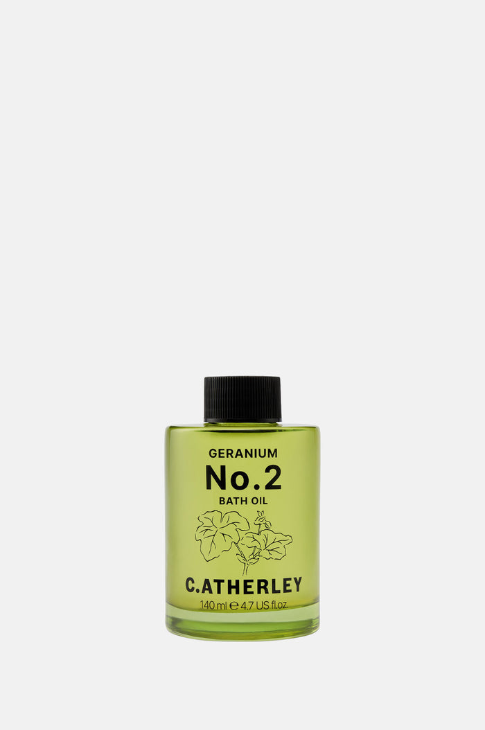C.Atherley Geranium no.02 Bath Oil 140ml.