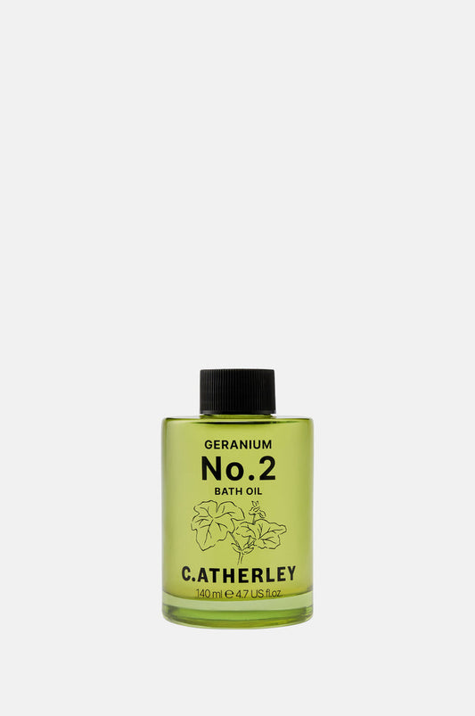 C.Atherley Geranium no.02 Bath Oil 140ml.