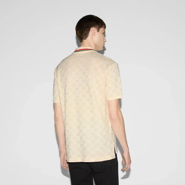 "GG" Monogram Polo Shirt