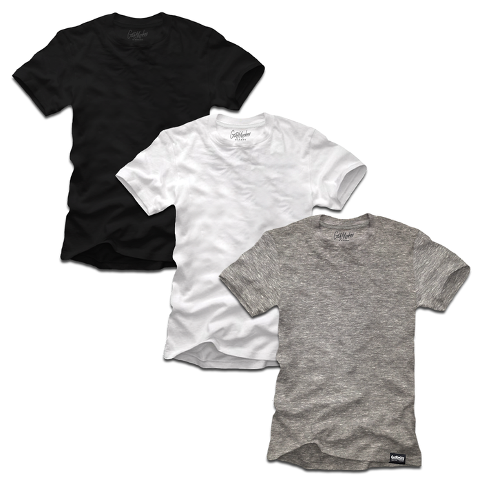 GMG Basic Crew Tee 3pk.