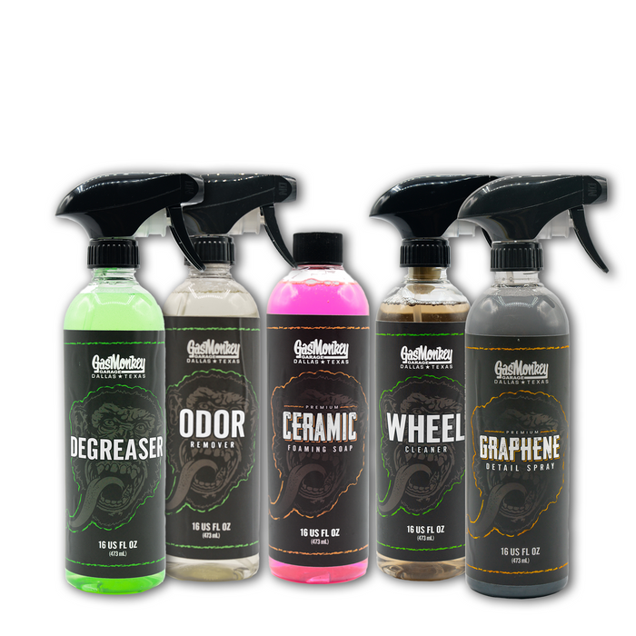 GMG Premium Car Cleaner Bundle
