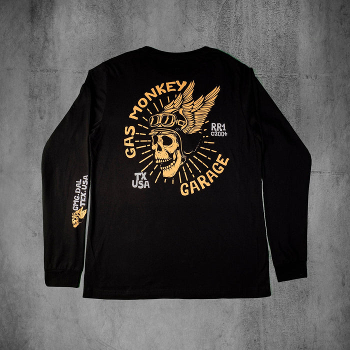 GMG Skull Logo Long Sleeve Tee