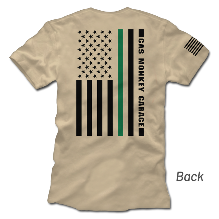 GMG Thin Green Line Tee