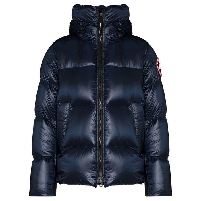 "Goose" Shiny Puffer Blue