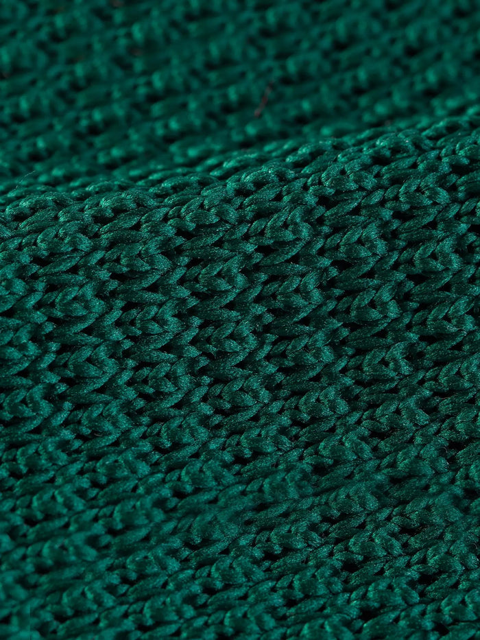 Green Knitted Tie 6cm - BRABION