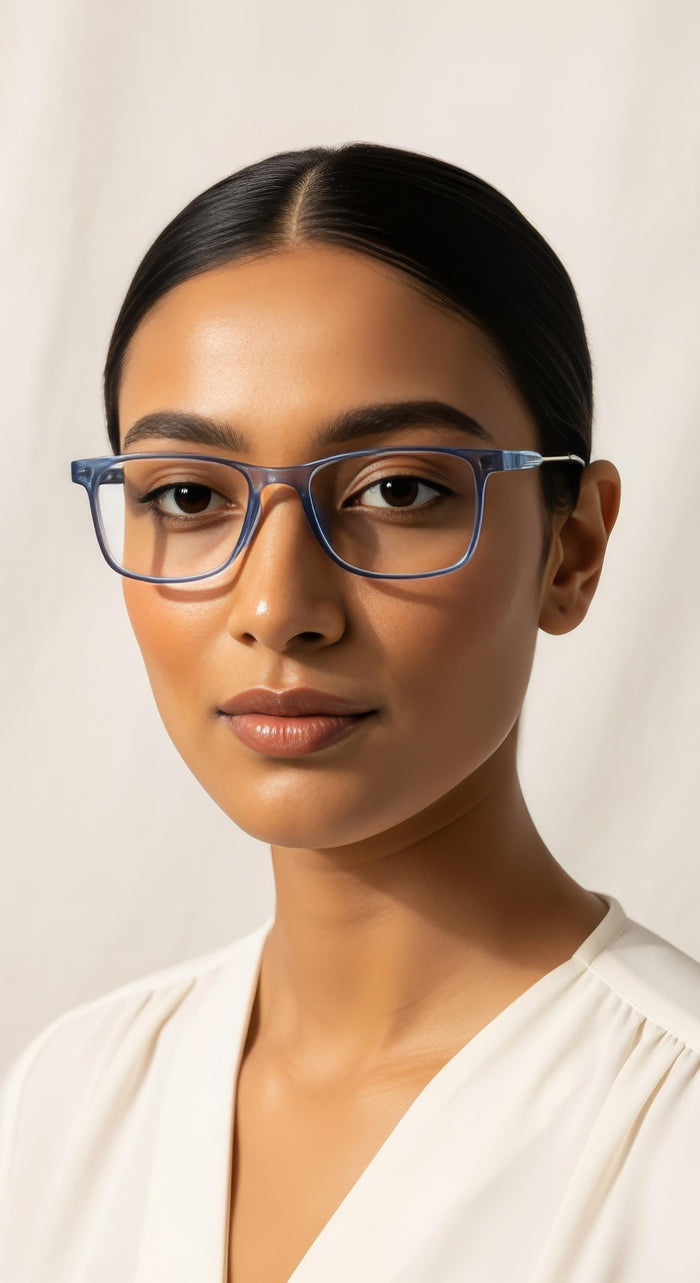 Grey Rectangle Full Rim