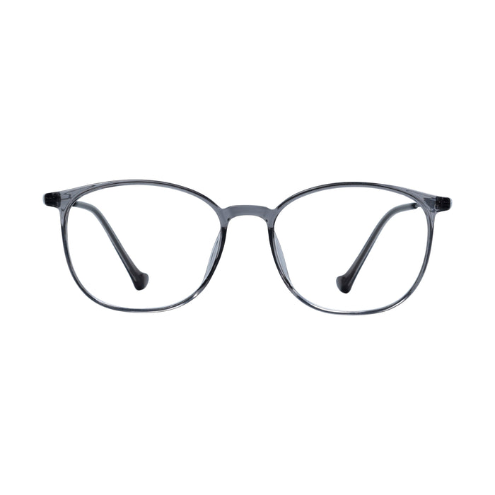 Grey & Silver Square Full Rim