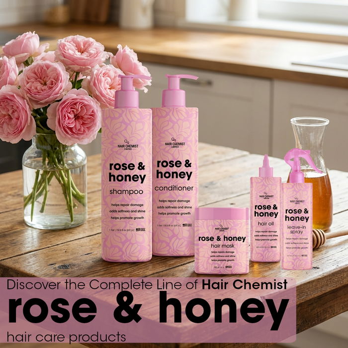 Hair Chemist Rose & Honey Leave in Spray 8 oz.