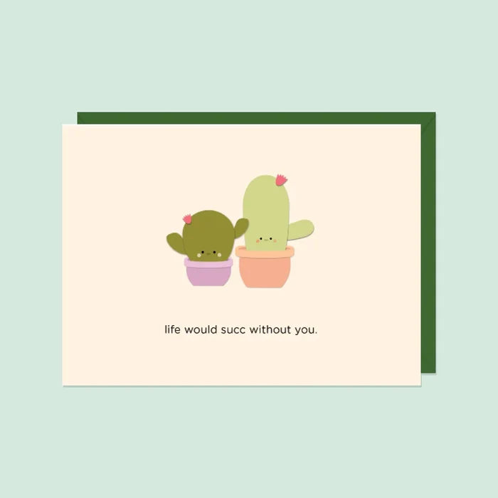 HALIFAX PAPER HEART - Thank you Greeting Card