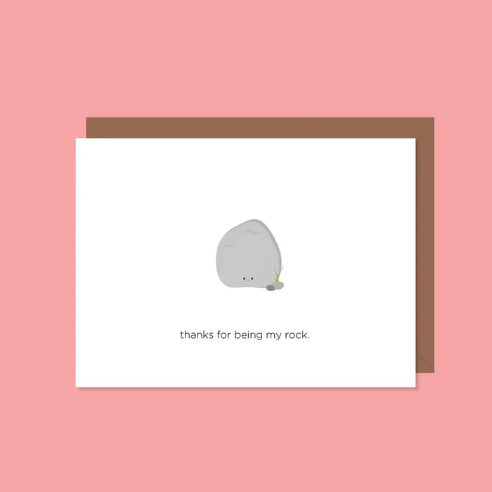 HALIFAX PAPER HEART - Thank you Greeting Card