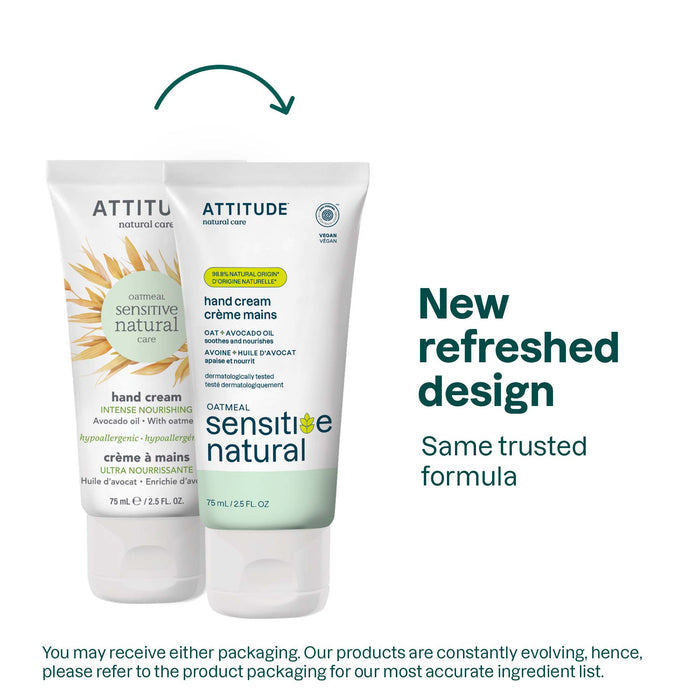 ATTITUDE Sensitive skin Intense Nourishing Hand Cream Avocado oil 60823_en? Avocado oil