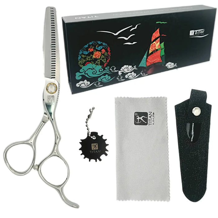 Hand Made Japan Super Cut Hair Thinning Shears - BUYBARBER.COM
