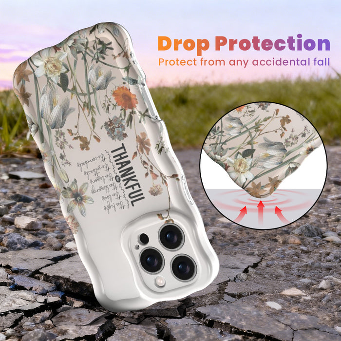 Harvest Grace Wavy Luxe MagSafe Case for iPhone