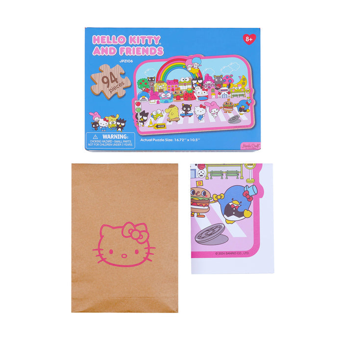 Hello Kitty® And Friends Jigsaw Puzzle: Street with Shops