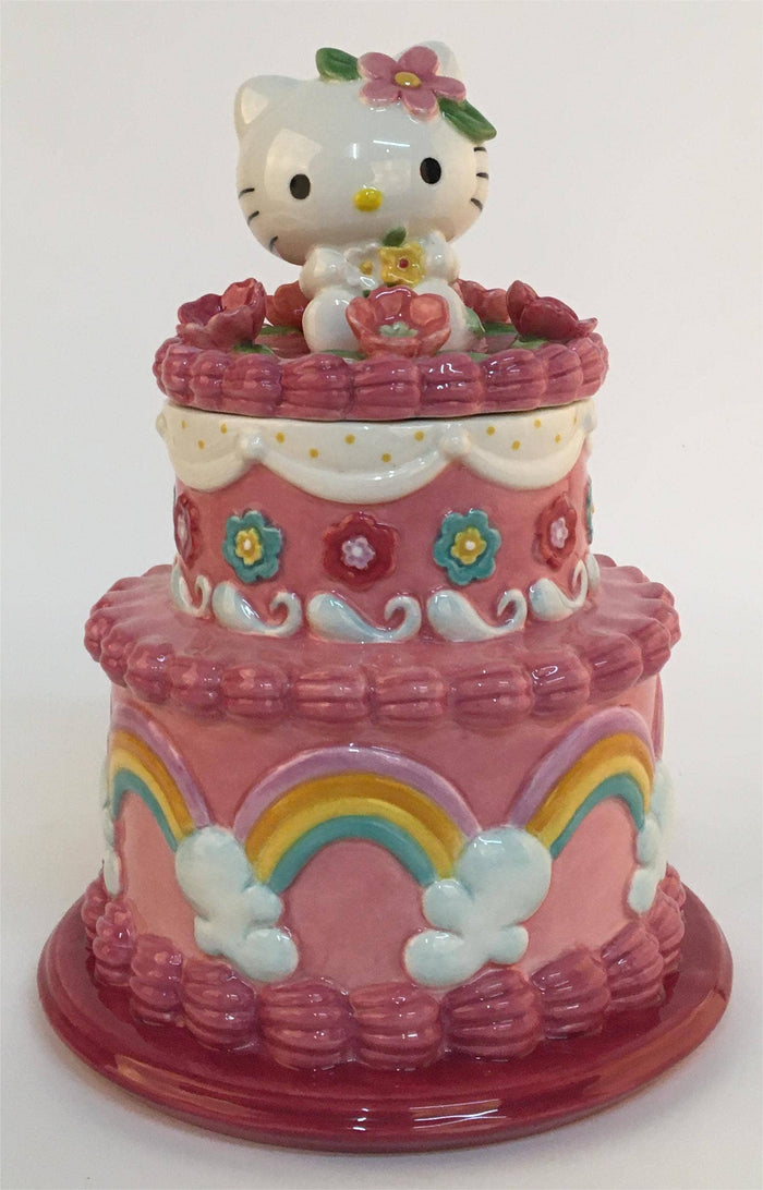 Hello Kitty Cake Cookie Jar