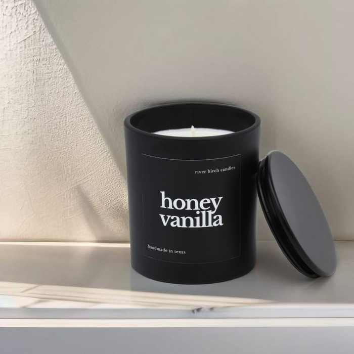 Honey Vanilla  - 10 oz Black Jar