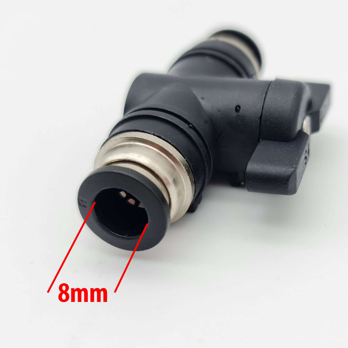 IGADPole 8mm Push-in Tap for Water Fed Brush Hose