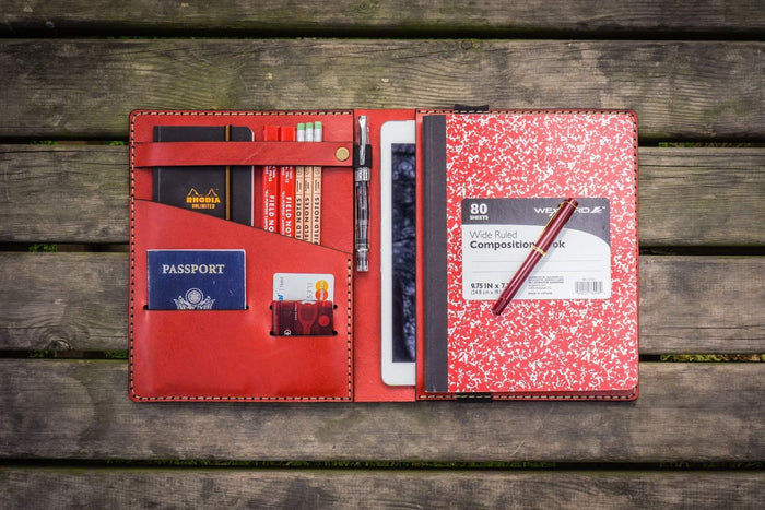 iPad Air/Pro & Extra Large Moleskine Cover - Red