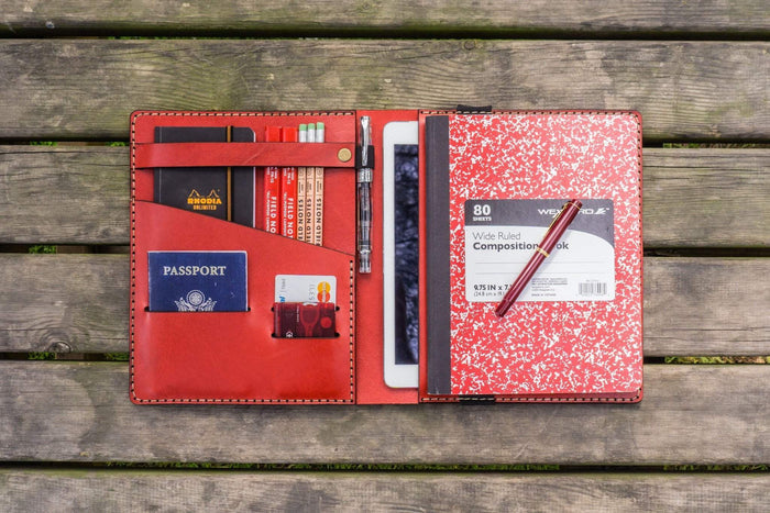 iPad Air/Pro & Extra Large Moleskine Cover - Red
