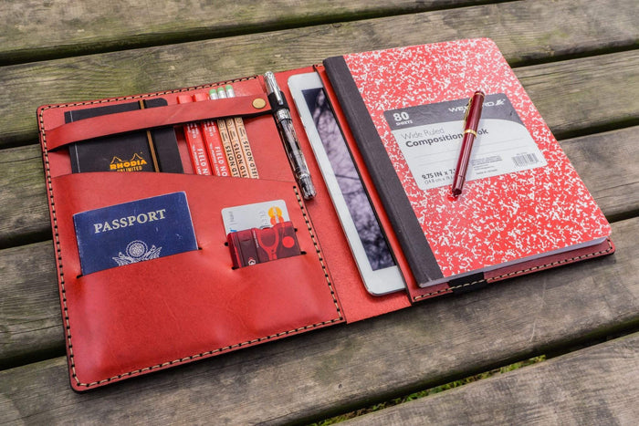 iPad Air/Pro & Extra Large Moleskine Cover - Red
