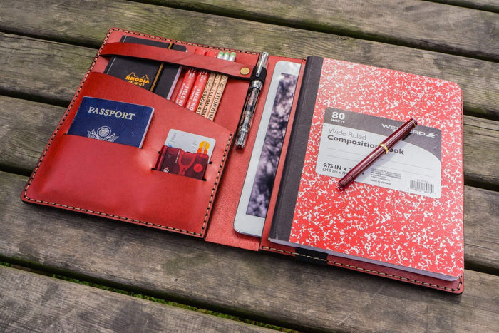iPad Air/Pro & Extra Large Moleskine Cover - Red