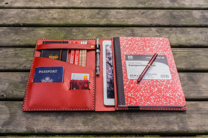 iPad Air/Pro & Extra Large Moleskine Cover - Red