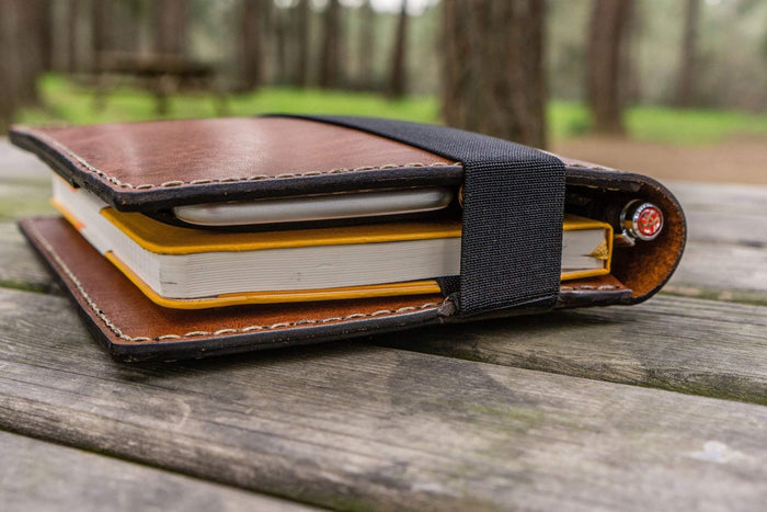 iPad Mini & Large Moleskine Cover - Brown