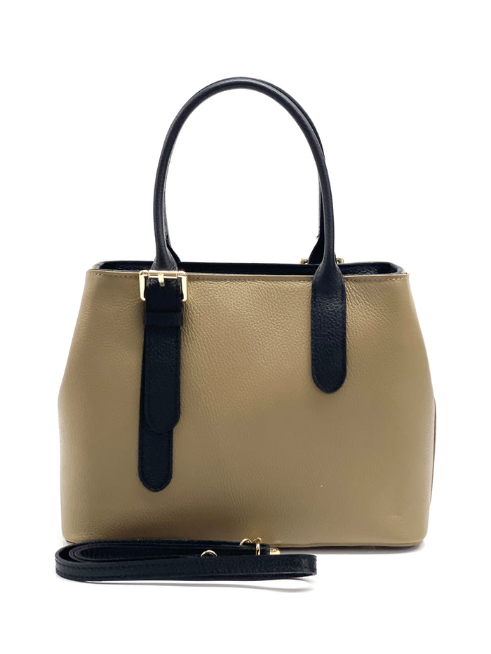 Taupe/Black