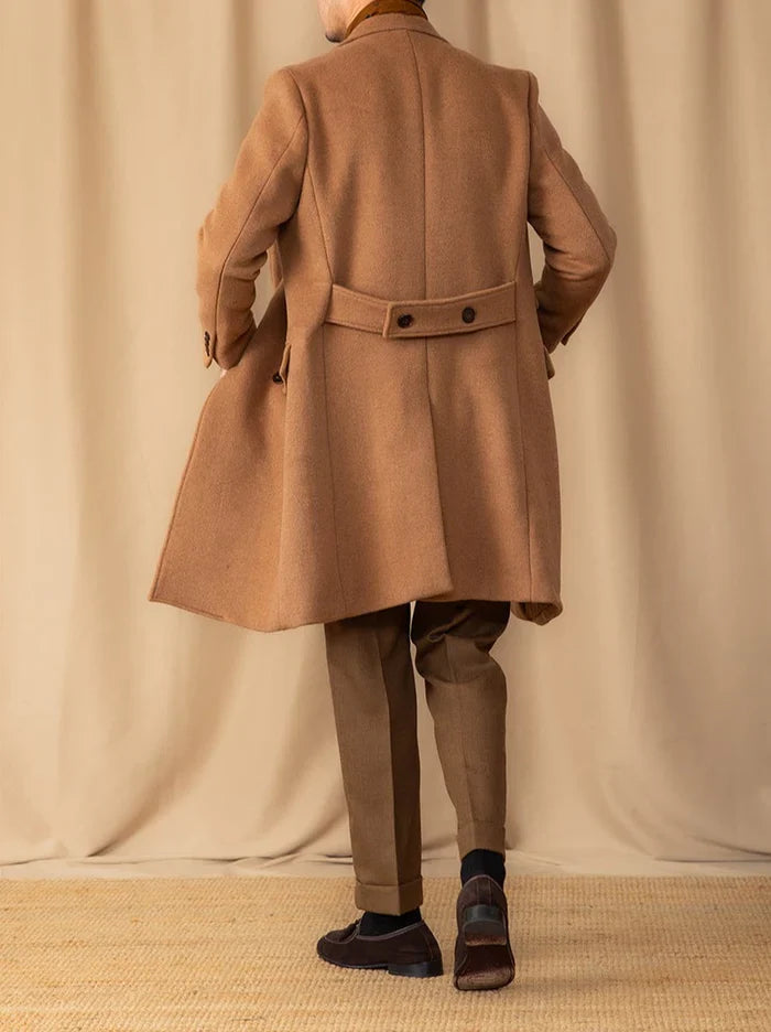 Kingsman Brown Double Breasted Coat by Italian Vega®