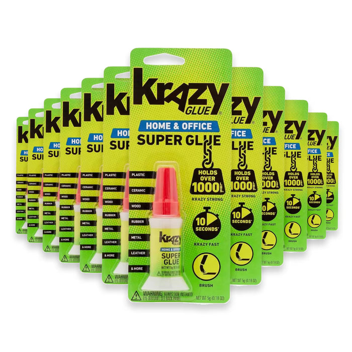 Krazy -  Super Glue Home & Office Brush - 0.18 Oz - 48 Pack